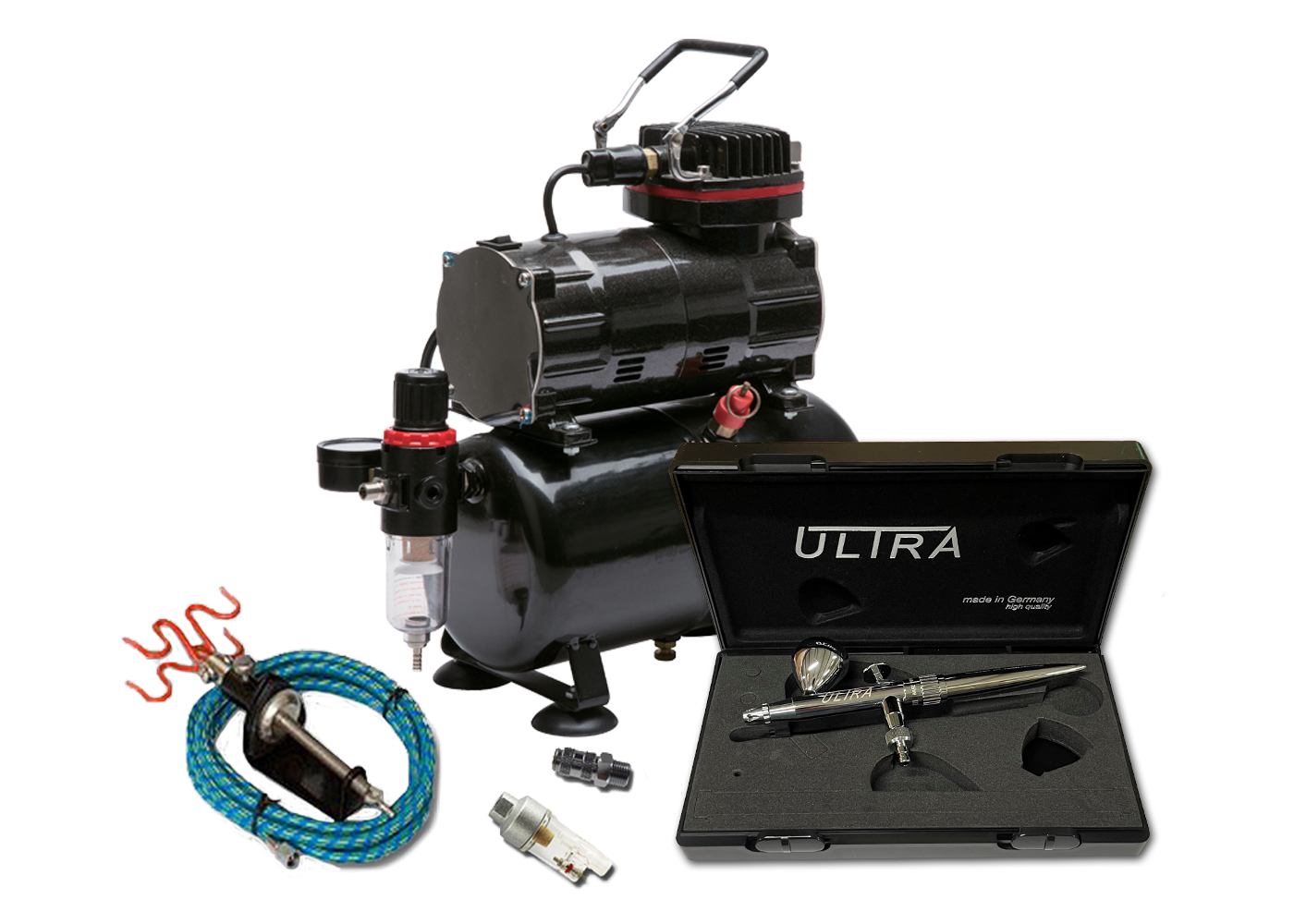 TC80T Airbrushing Kit with Harder & Steenbeck Ultra 2024 Airbrush